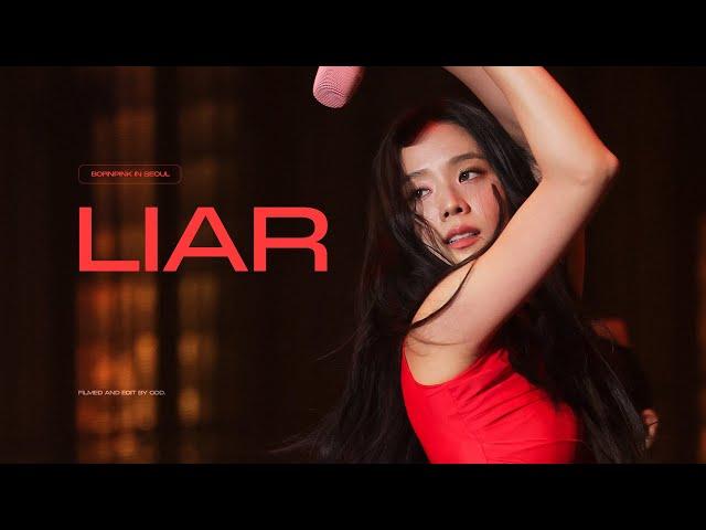 [4K] 221015-16 블랙핑크 지수 솔로 LIAR 직캠 BLACKPINK JISOO SOLO LIAR fancam @BORN PINK in Seoul