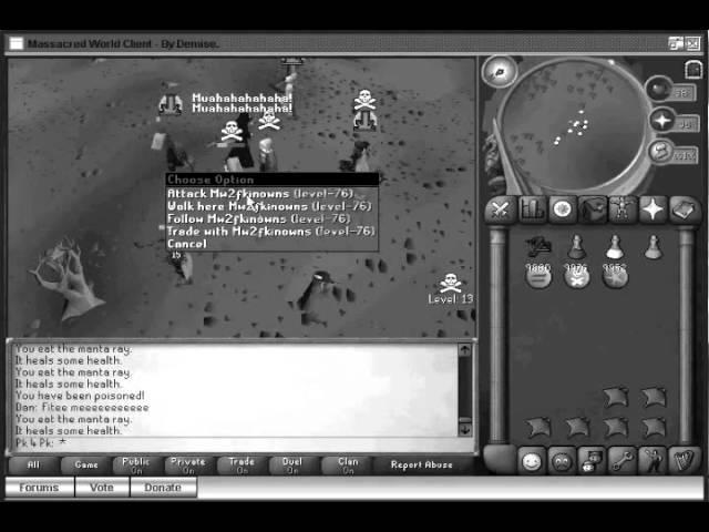 pk 4 pk runescape private server pk video