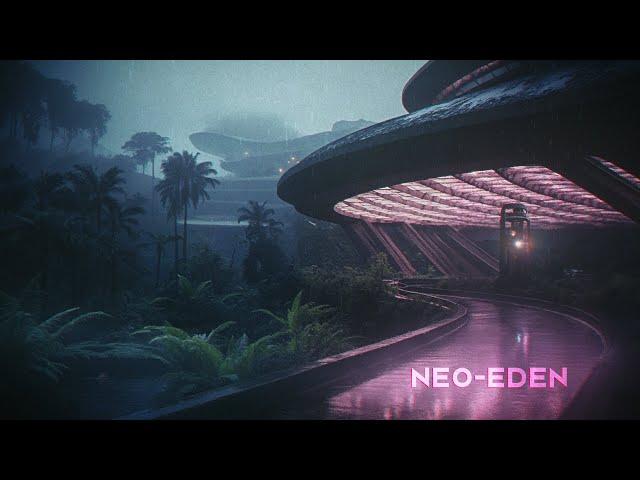 Neo-Eden - Calm Cyberpunk Ambient - Serene Music for Focus & Relaxation