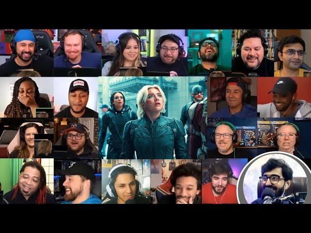 Thunderbolts* New Trailer Reaction Mashup | D23 Brazil 2024 | Marvel