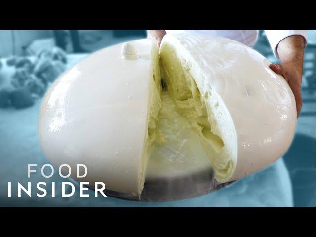 How Italy’s Biggest Mozzarella Balls Are Made | Regional Eats