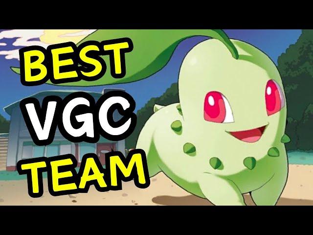 BEST Chikorita Team! Pokemon VGC Competitive Reg H Battle