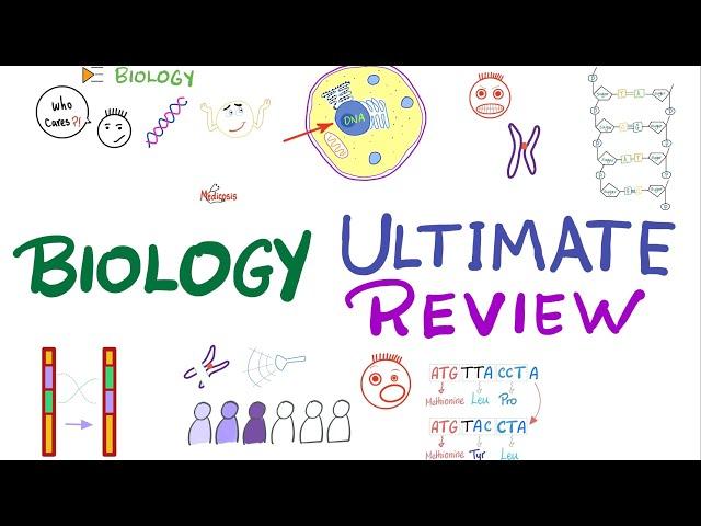 The Ultimate Biology Review - Last Night Review - Biology in 1 hour!