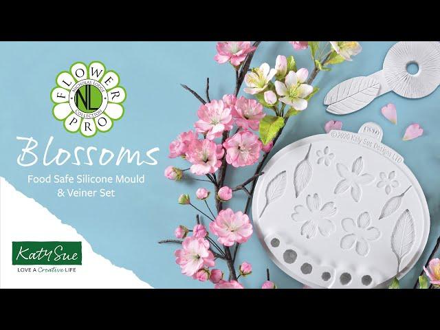 Flower Pro Blossoms Food Safe Mould & Veiner Set Trailer