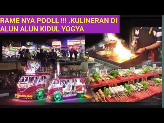 Kulineran Street Food di Alun Alun Kidul Yogyakarta | Wisata Yogyakarta | Kuliner Yogyakarta