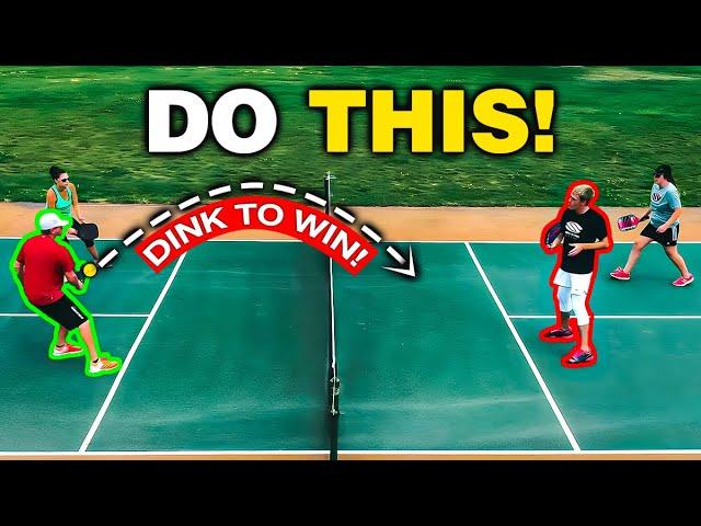 How to BEAT Pro Tennis Players in Pickleball - The EASY Way!