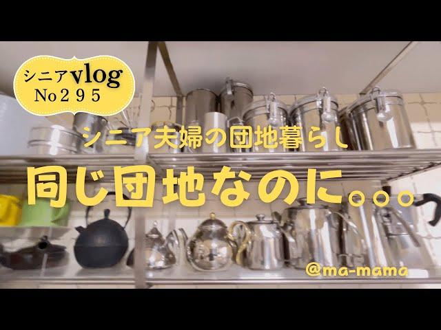 『シニア夫婦の団地暮らし』同じ団地に住む友人宅のキッチンツアー/鶏そぼろプレート