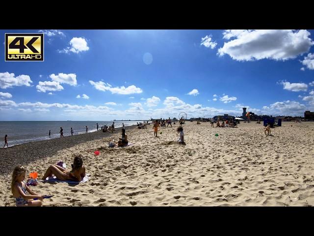 English Seaside Beach Walk Great Yarmouth