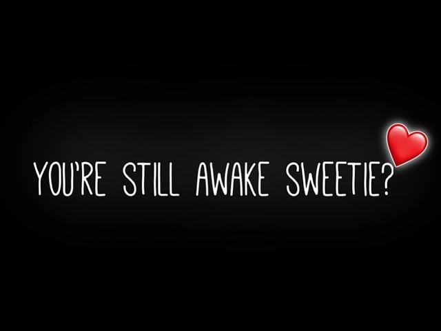 [Sleep-aid] You’re still awake sweetie? [Wholesome] [M4F]