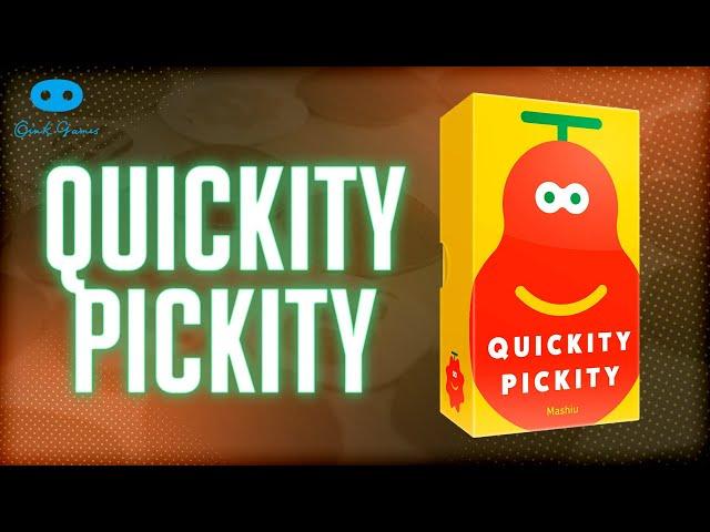 Серия OINK Games | Играем в настольную игру Quickity Pickity