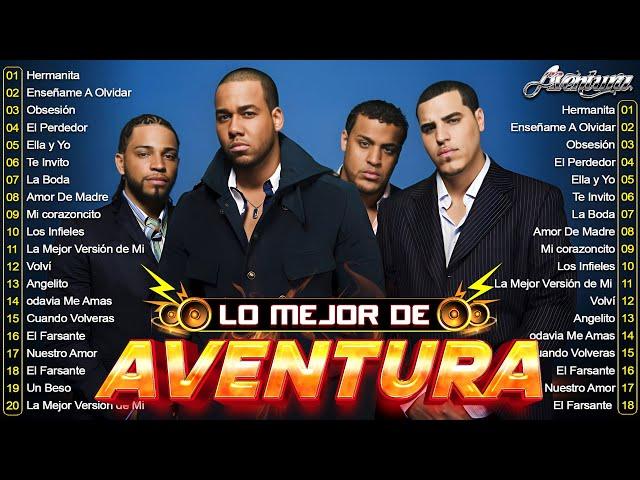 AVENTURA MIX 2024 / MEJORES CANCIONES DE AVENTURA / MIX BACHATAS 2024 / AVENTURA ALBUM COMPLETO