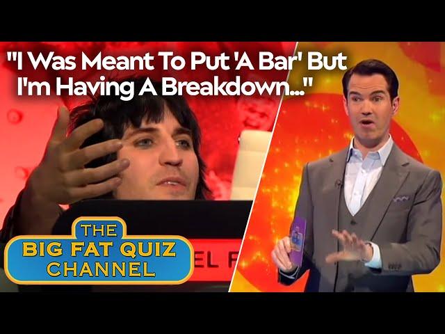 Noel Fielding Has A Breakdown Over Innocent Grammatical Error | Big Fat Quiz