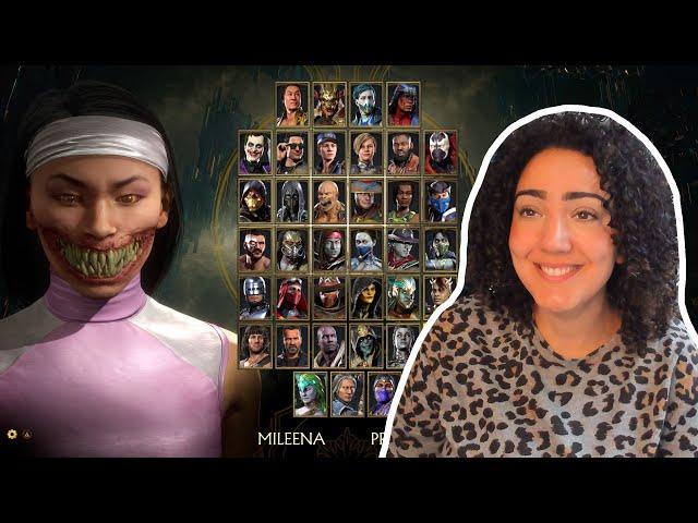 Reacting To "LOSTyGIRL Voice Announcer Pack Mortal Kombat 11"