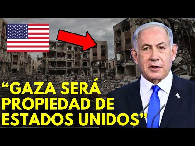  Conmoción MUNDIAL: Estados Unidos ANUNCIA que gobernará GAZA "Vamos a tomar control de la Franja"