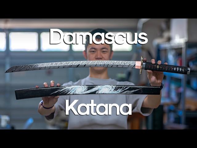 Making an $8000 Damascus Katana