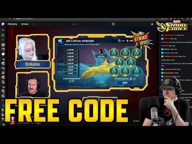 FREE CODE! - BATTLEWORLD GAMEPLAY - ASTRAL GAMEPLAY - MARVEL Strike Force - MSF