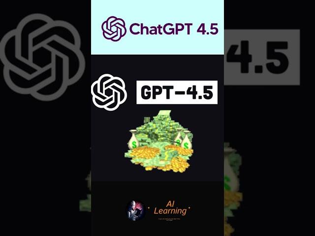 Is GPT-4.5 Too Expensive? #gpt4 #ai #machinelearning