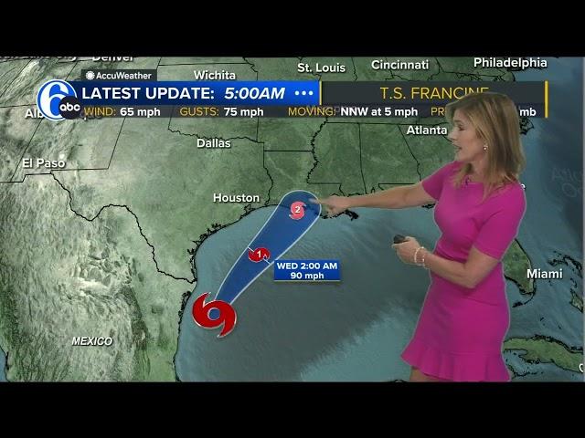 Tropical Storm Francine tracker: Storm forecast to become hurricane as it approaches Gulf Coast