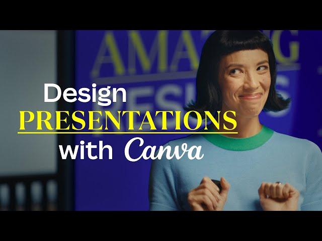 Design Presentations for free, with Canva