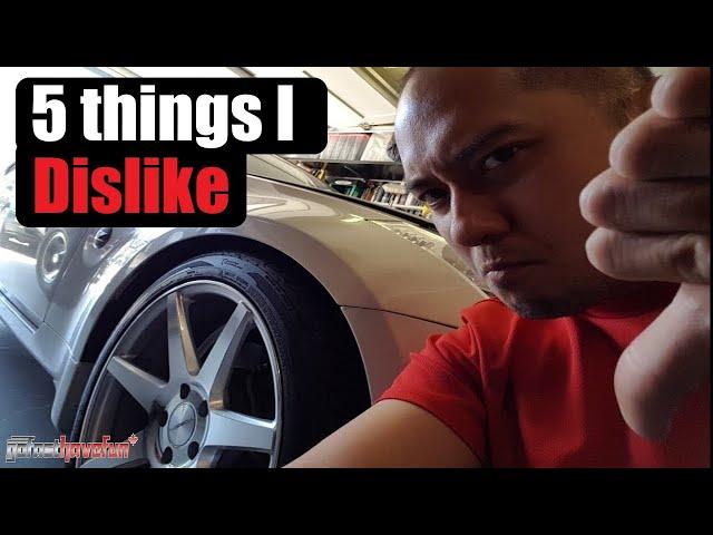 Top 5 things I Dislike about the Nissan 350Z | AnthonyJ350