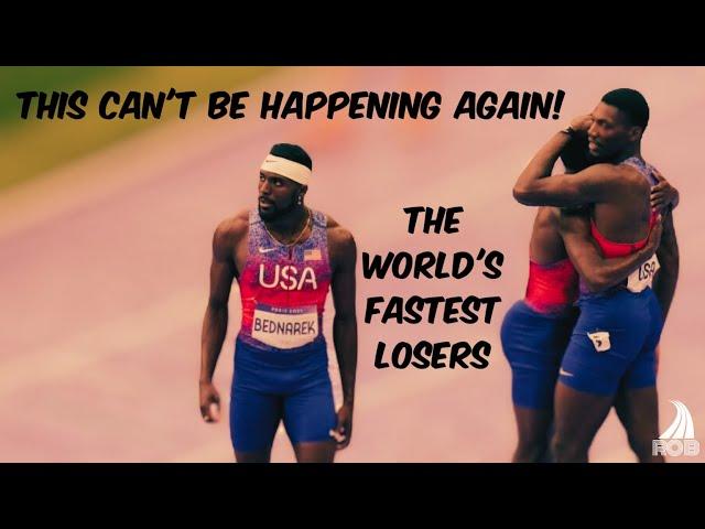 The most EMBARRASSING Olympic race EVER?! || What really went WRONG with USA's 4x100M relay