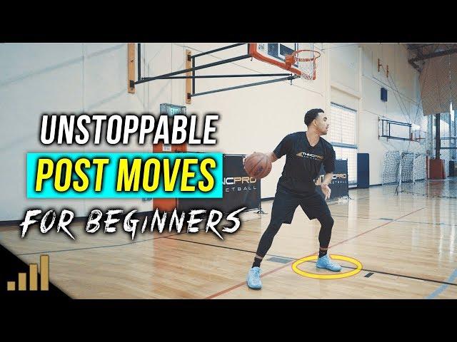 How to: 3 Unstoppable Post Moves For Beginners! DOMINATE THE PAINT