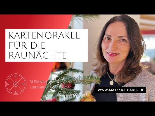 Tarot-Kartenorakel für die Raunächte