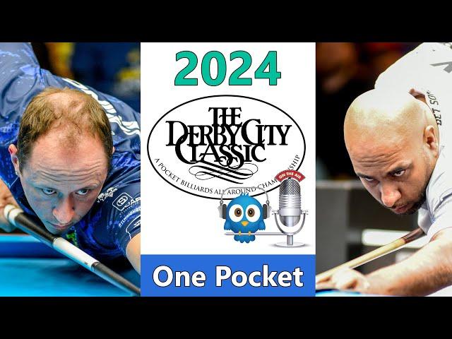 Shane Van Boening vs Tony Chohan - One Pocket - 2024 Derby City Classic rd 7