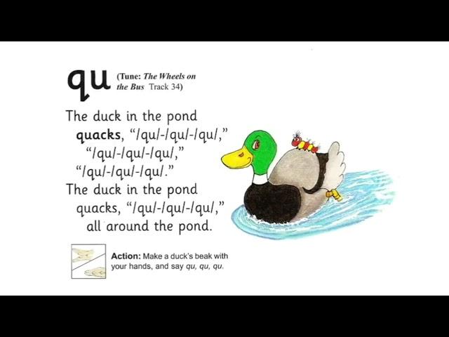 Jolly phonics- ' qu ' song #jollyphonicsongs