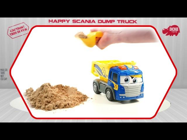 Dickie Happy Cars - Scania Dömper (3816002)/(3301302)