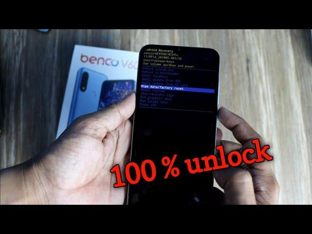 benco v60 pattern unlock || how to format benco v60 and frp bypass