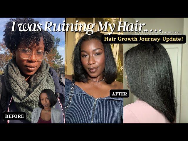 7 Things I am NO Longer Doing to Grow My Natural Hair!! | Retain Length in 12 months + Hair Update!