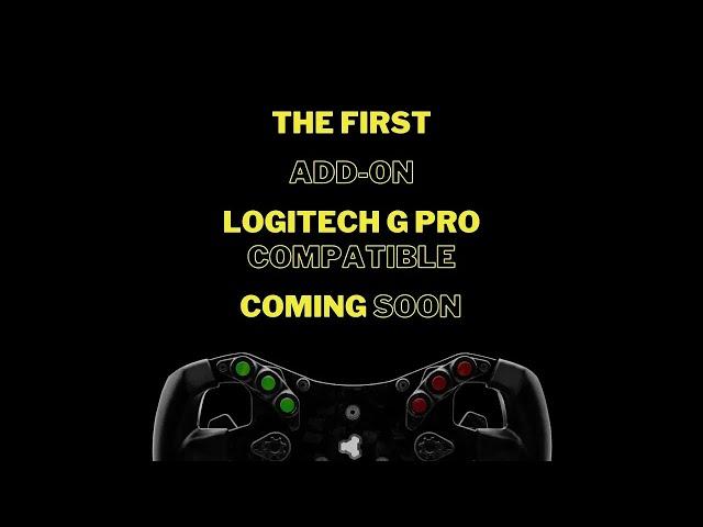 3DRAP VOTA STEERING WHEEL ADD-ON FOR LOGITECH G PRO - TRAILER