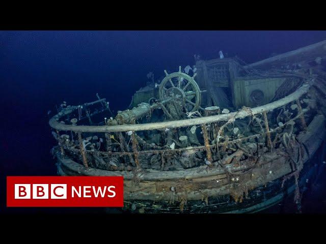 Underwater robots find Shackleton's Endurance shipwreck in Antarctic - BBC News