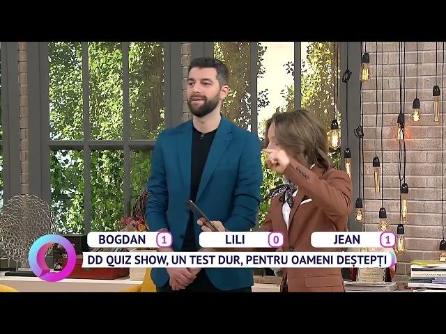 DD Quiz Show, un test dur, pentru oameni deștepți | 22 octombrie 2024