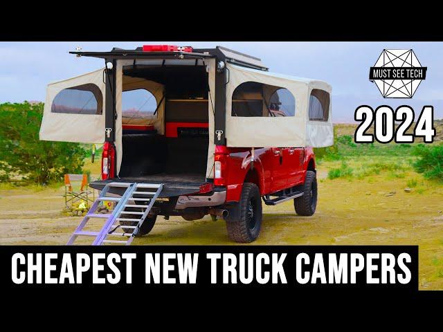 Cheap Truck Campers Are a Thing? Best Pop-up Wedge-Style Models to Buy in 2024