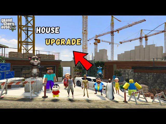 Shinchan and Franklin's Epic House Upgrade in GTA 5