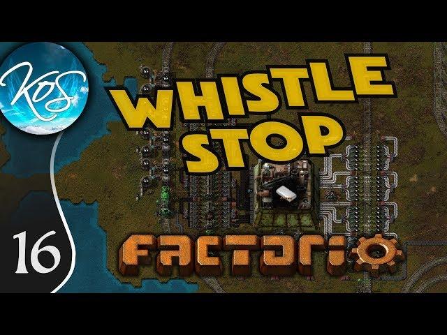 Whistle Stop Factorio Ep 16: REFUELING THE OUTPOSTS - Mod Spotlight, Let's Play, Gameplay