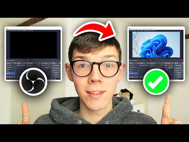 How To Fix OBS Black Screen - Full Guide