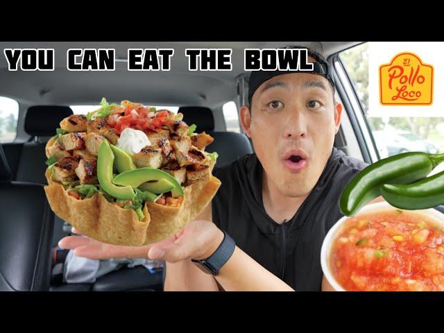 Chicken Tostada Bowl- El Pollo Loco