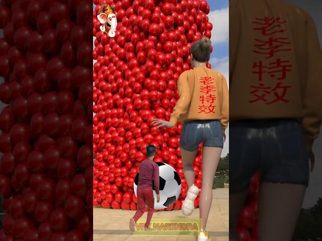 tomato 3d vfx shorts viral  video  #shorts #viralvideo #vfxnarendra #newsong