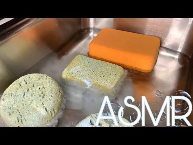  Paste Rinse | ASMR SPONGE SQUEEZING | 