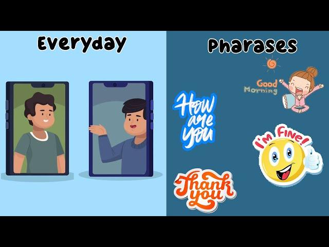 EVERYDAY PHRASES | Daily Conversation | Vocabulary for Kids | SuperMindz