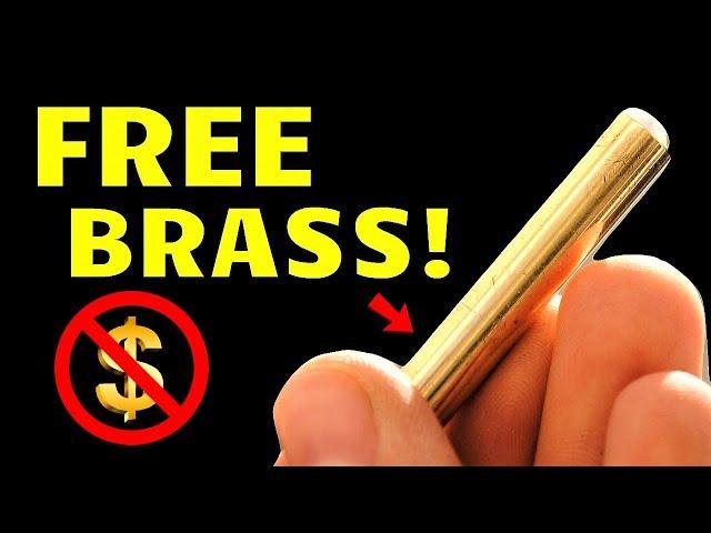 Where to Find SOLID BRASS Rods/Round Bar Stock for FREE! (for DIY projects or scrapping)