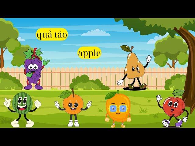 cùng nhau học tiếng anh qua các loại quả[Let's learn English together through fruits]