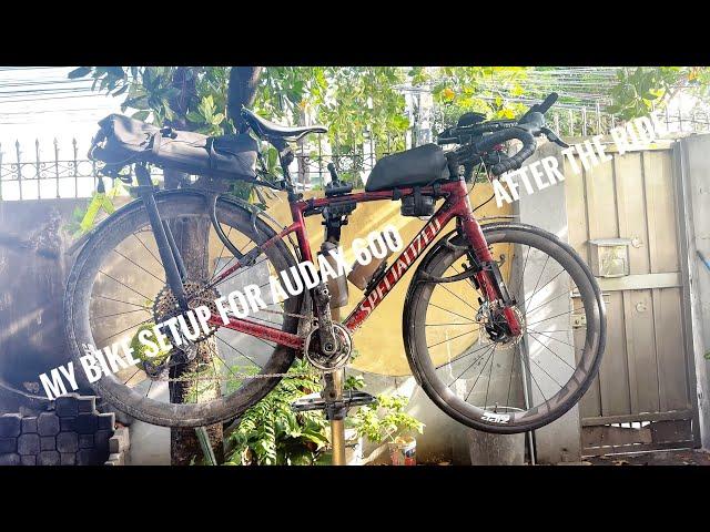 Ultra distance cycling Audax 600 setup