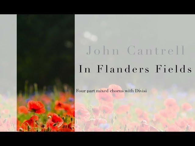 In Flanders Fields , by John Cantrell