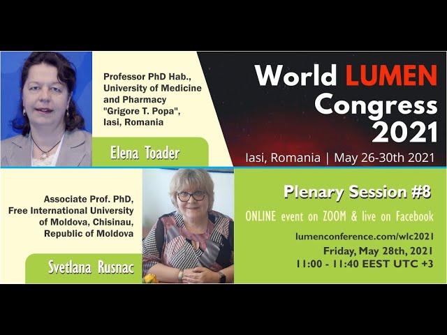 WLC2021 - Plenary speeches of  Elena Toader & Svetlana Rusnac