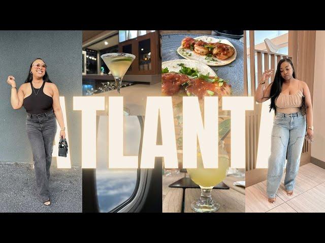 TRAVEL VLOG | ATLANTA | GIRLS TRIP, GOOD RESTAURANTS, DAY PARTY & MORE...