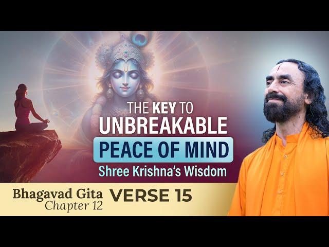 No one can Steal Your Peace of Mind if you Realize this - Shree Krishna | Swami Mukundananda